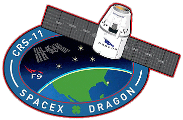 Patch Dragon SpX-11 (SpaceX)