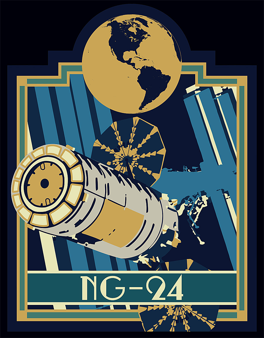 Patch Cygnus NG-24 (NASA)