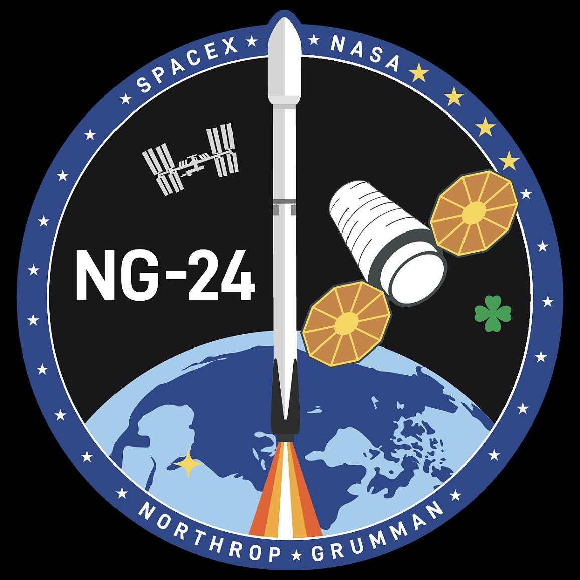 Patch Cygnus NG-24 (SpaceX)