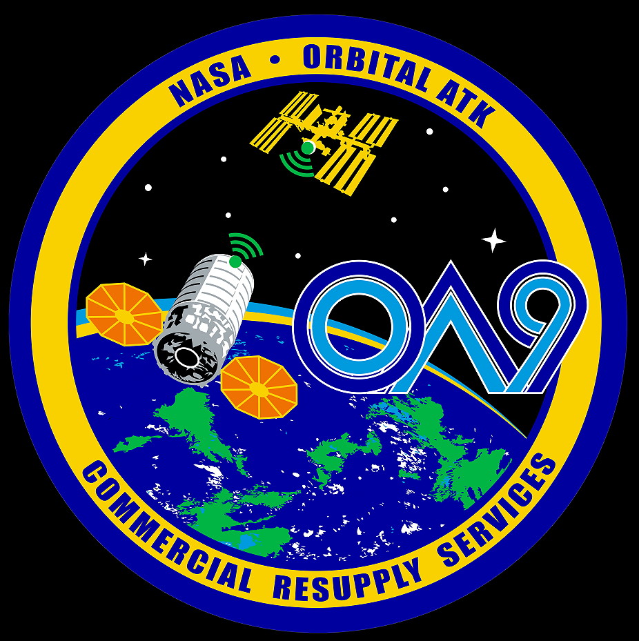 Patch Cygnus OA-9 (NASA)