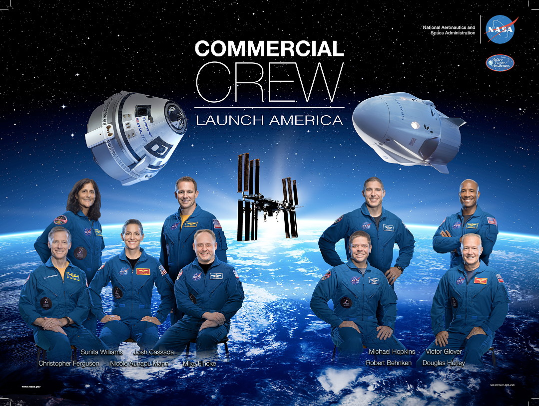 Commercial Crew Poster