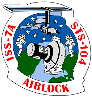 Patch STS-104 ISS-7A