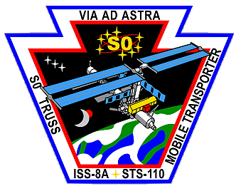 Patch STS-110 ISS-8A