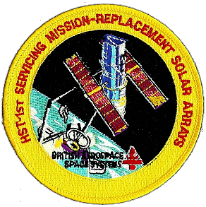 Patch STS-61 Hubble replacement solar arrays