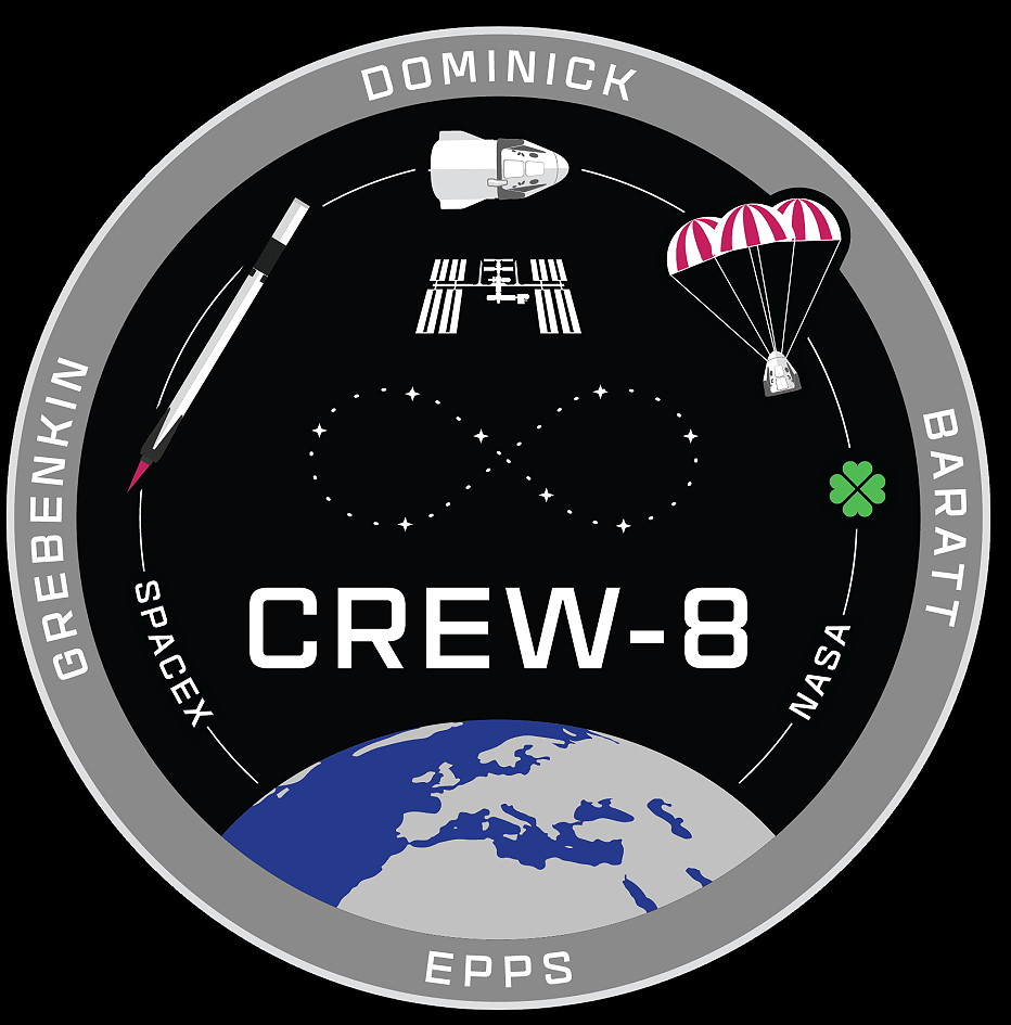 Patch SpaceX Crew-8 (SpaceX)