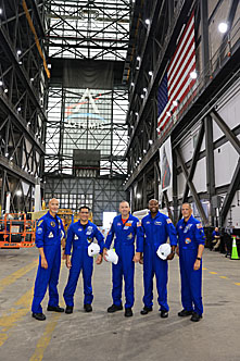 Crew Artemis III (prime and backup)