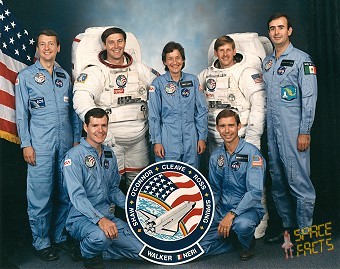 STS-61B crew