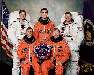 Patch, United States Flag, Shuttle, STS-69 (Gernhardt)