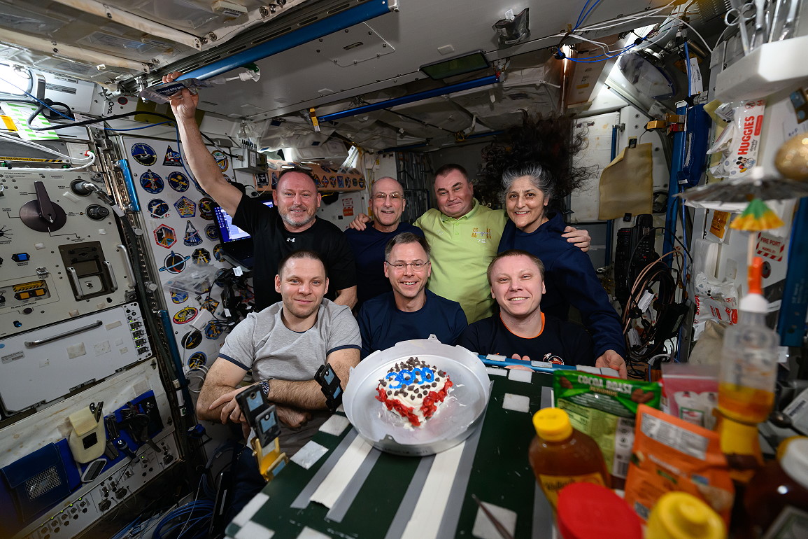 life onboard ISS