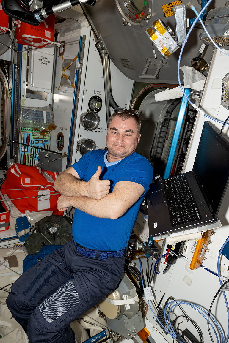 life onboard ISS