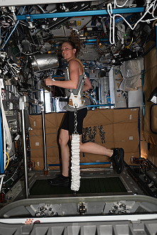 life onboard ISS