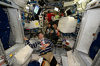 life onboard ISS