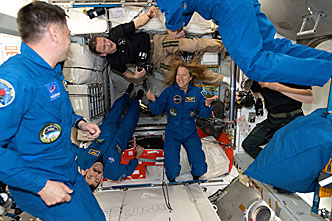 life onboard ISS