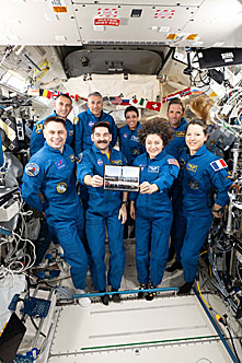life onboard ISS