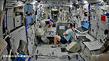Leben an Bord von Tiangong