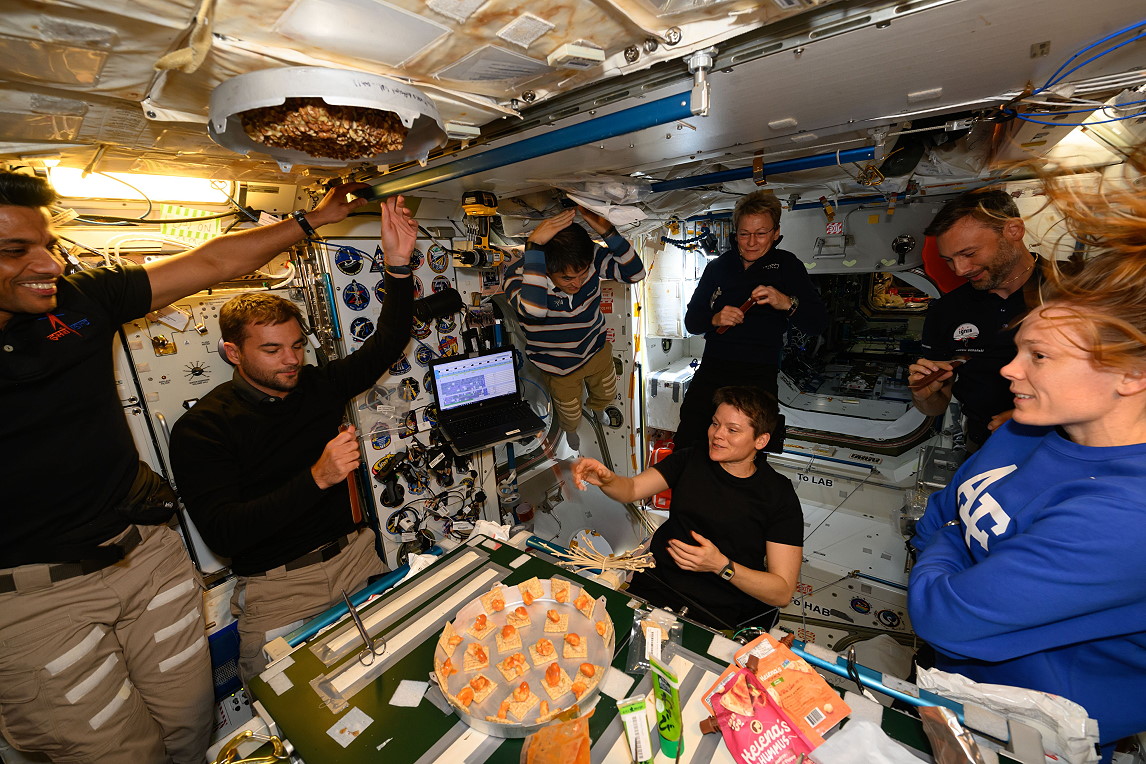 life onboard ISS