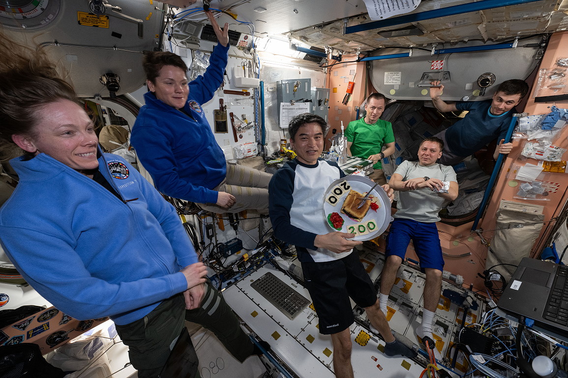 life onboard ISS