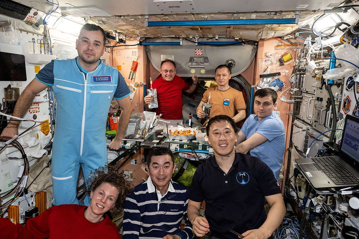 life onboard ISS