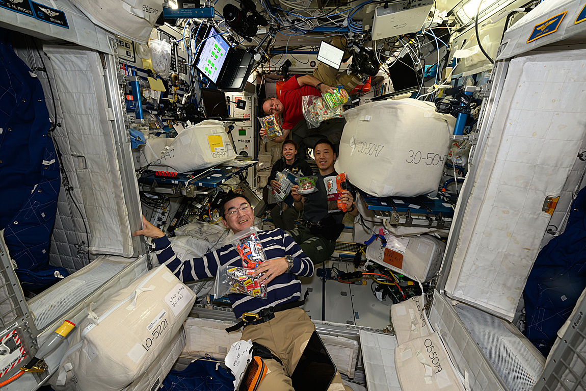 life onboard ISS