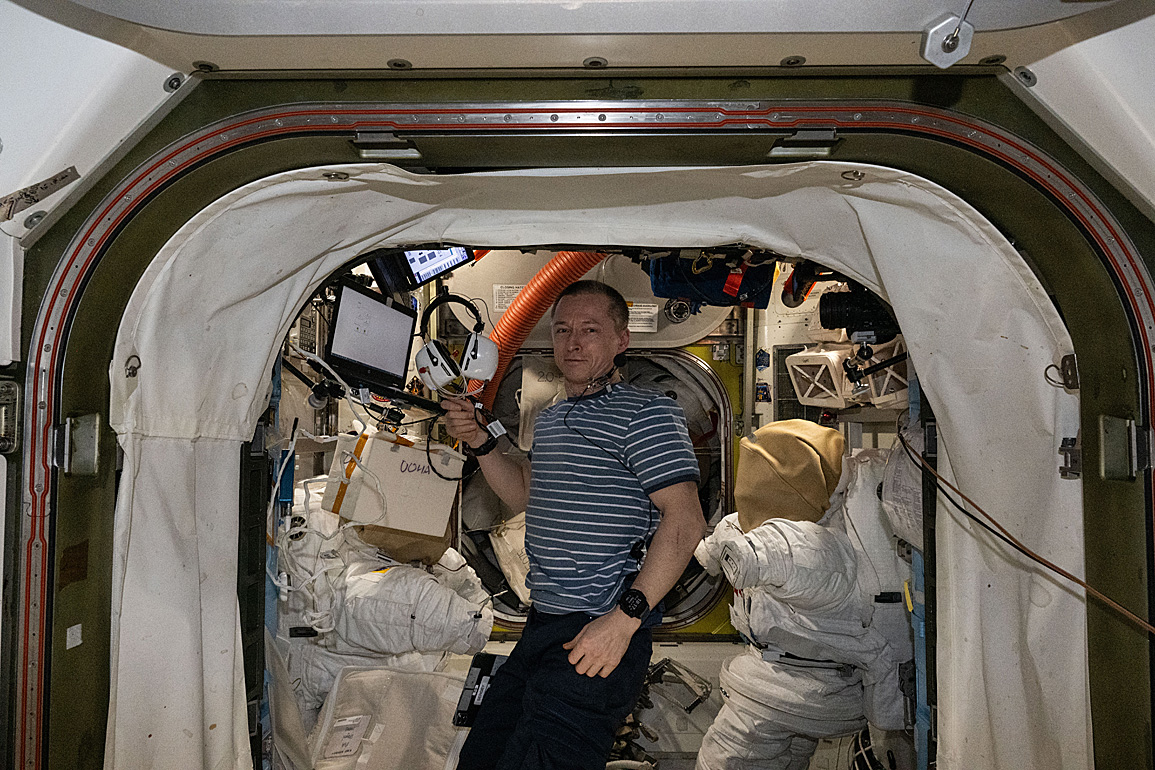 life onboard ISS