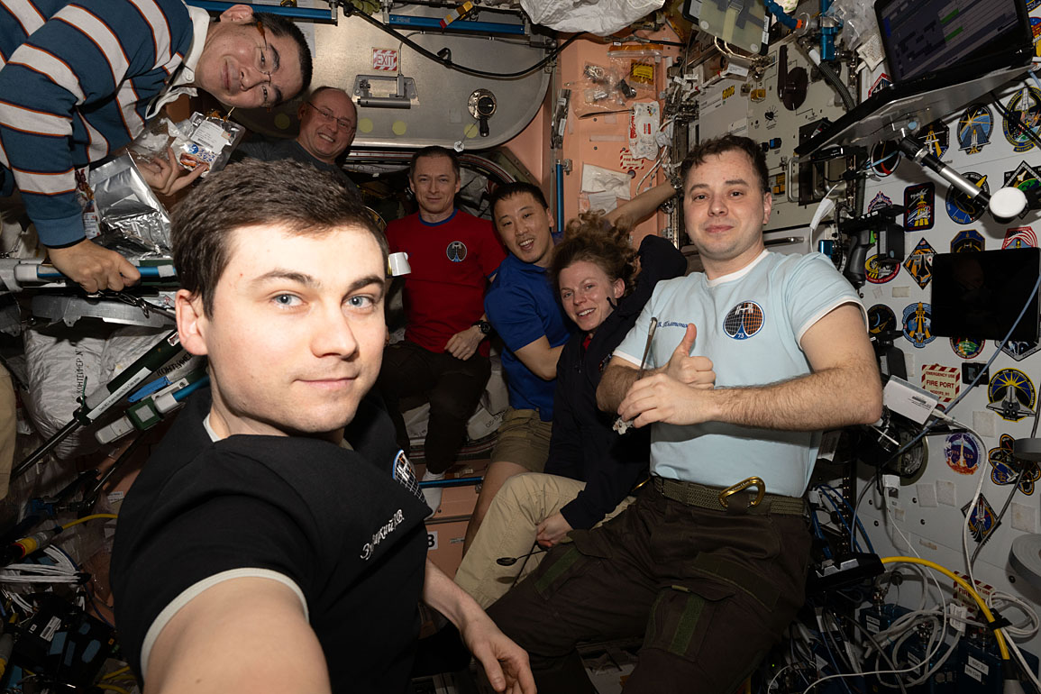 life onboard ISS