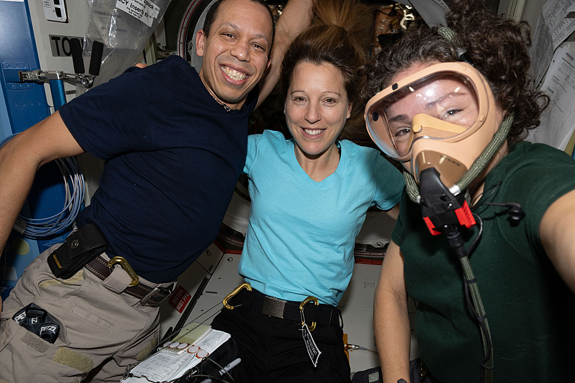 life onboard ISS