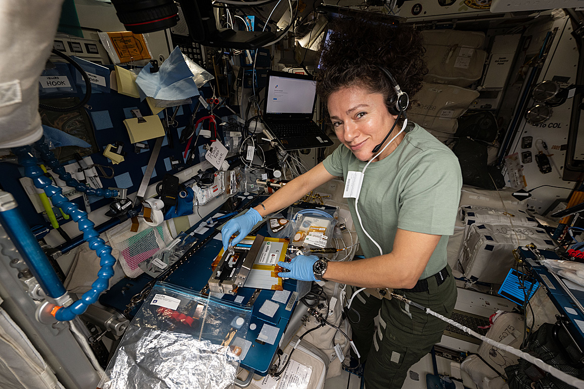 life onboard ISS