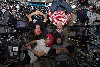 life onboard ISS