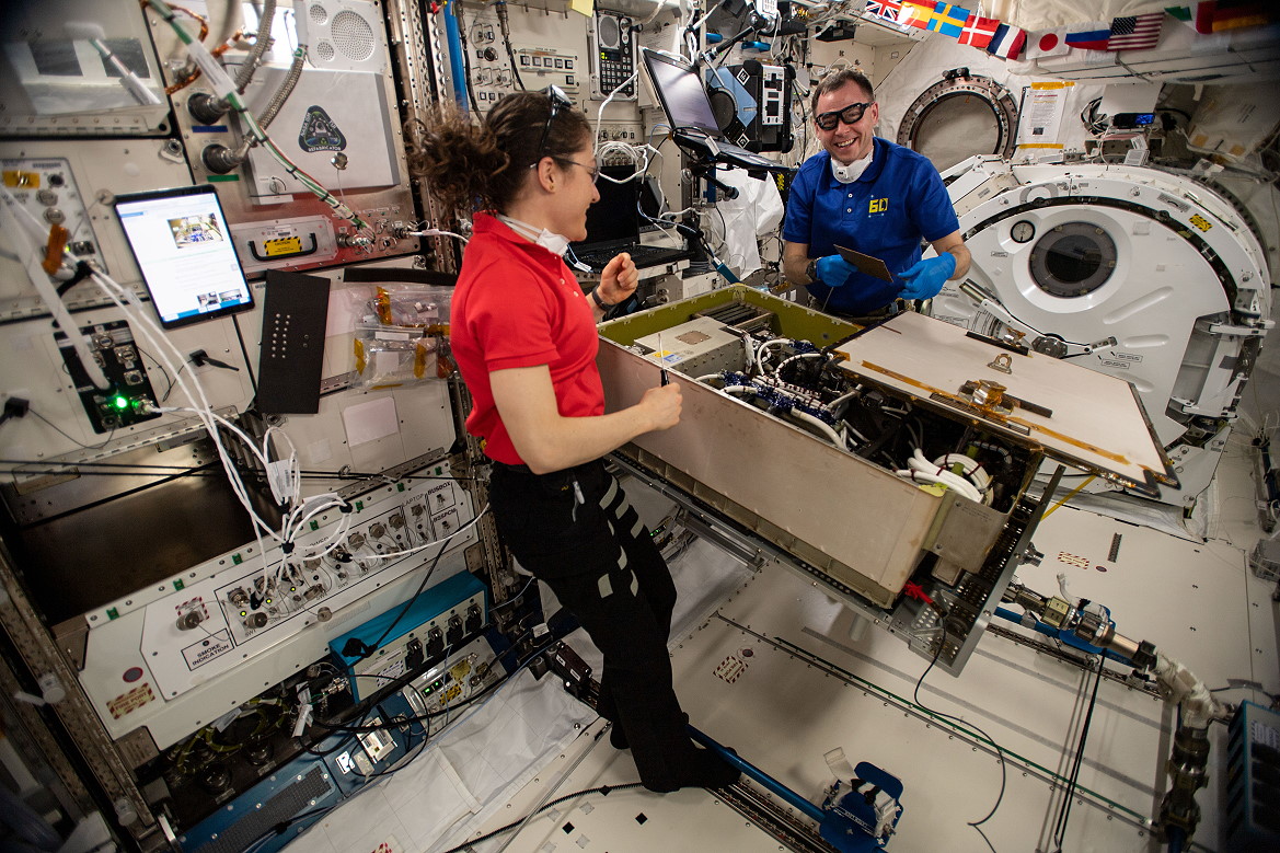 life onboard ISS