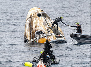 SpaceX Crew-10 recovery SpaceX Crew-10 recovery