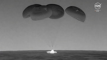 SpaceX Crew-7 landing SpaceX Crew-7 landing