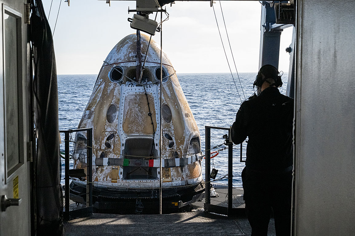 SpaceX Crew-12 recovery