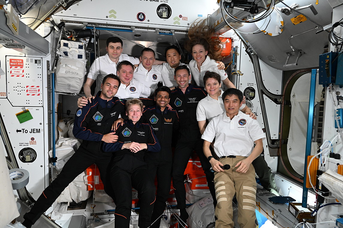 ISS-73 with Ax-4 crew