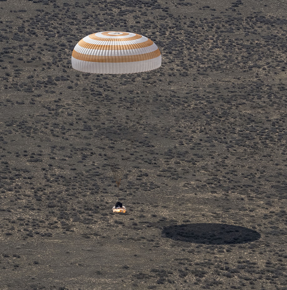 Soyuz MS-24 landing