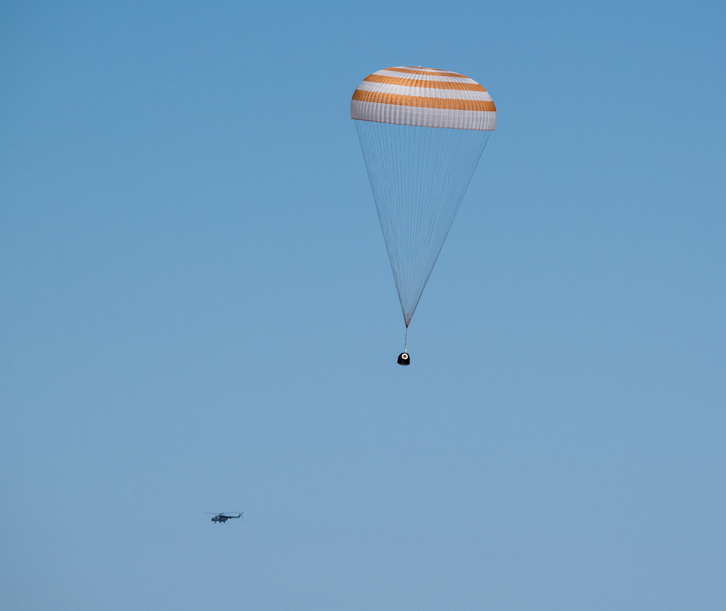 Soyuz MS-24 landing