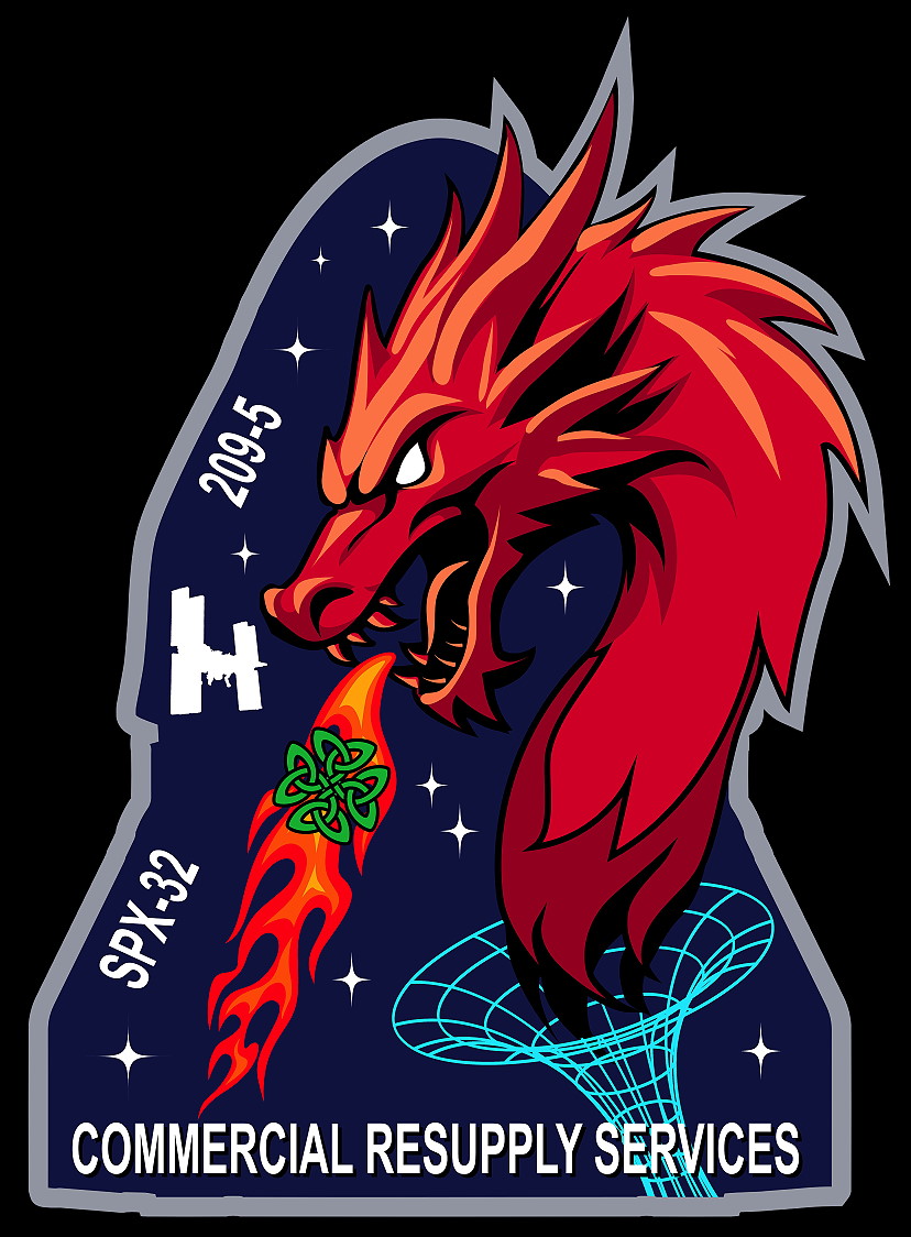 Patch Dragon SpX-32 (NASA)