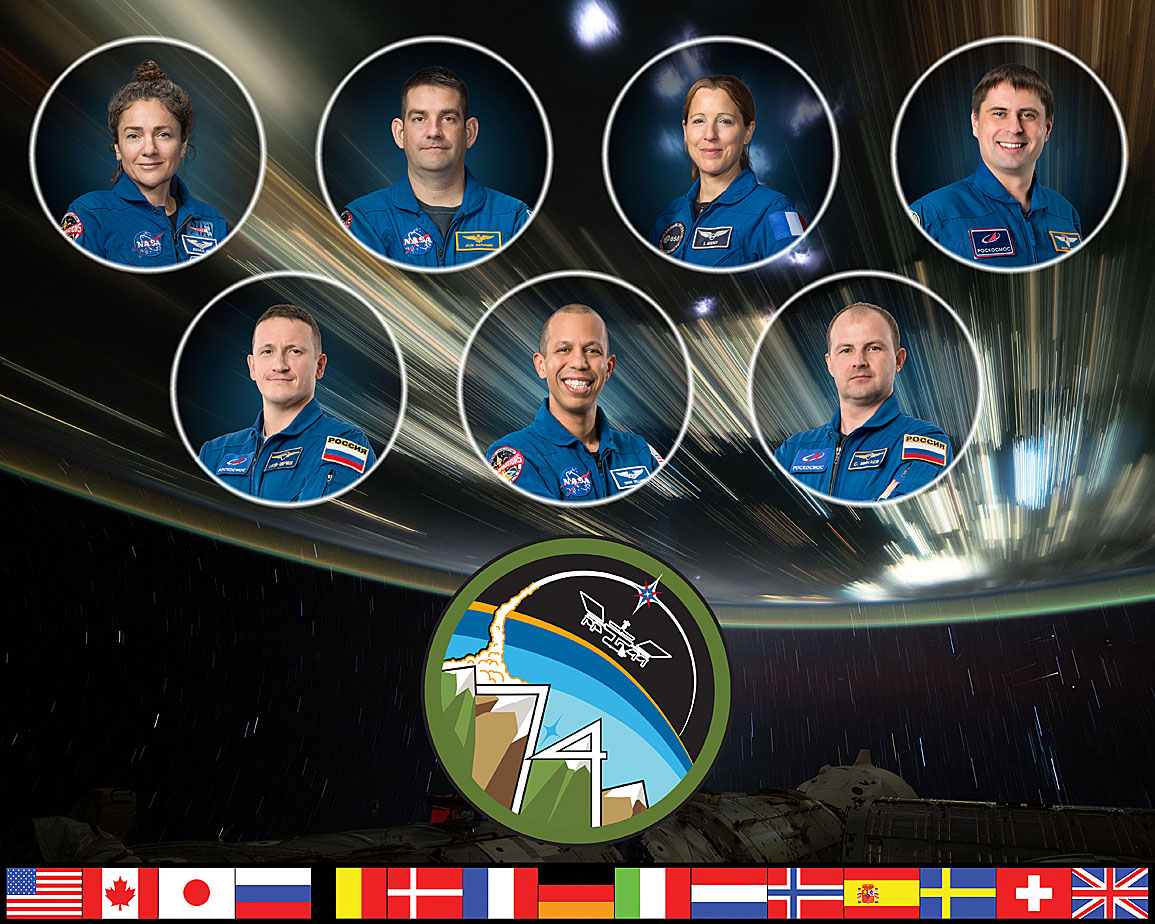 Crew ISS Expedition 74 (second version)