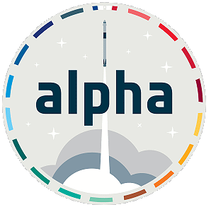 Alpha logo Alpha logo