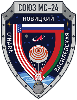 Patch Soyuz MS-24 (landing) Patch Soyuz MS-24 (landing)